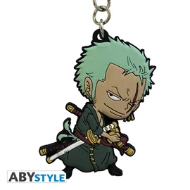 ONE PIECE - Kulcstartó PVC - Zoro SD