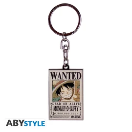 ONE PIECE - Kulcstartó "Wanted Luffy"