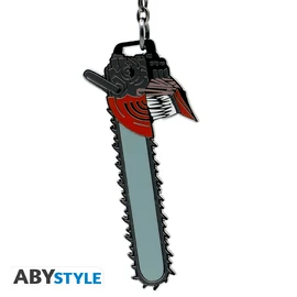 CHAINSAW MAN - Kulcstartó - Chainsaw Man head