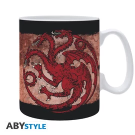 GAME OF THRONES - Bögre - 460 ml – Targaryen - with box