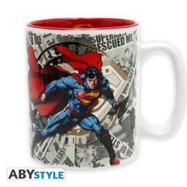 DC COMICS - Bögre - 460 ml - Superman & logo - with box