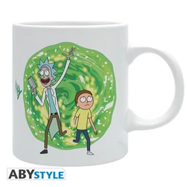 RICK AND MORTY - Bögre - 320 ml - "Portal"