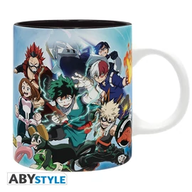 MY HERO ACADEMIA - Bögre - 320 ml - "Heroes vs. Villains"