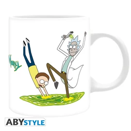 RICK AND MORTY - Bögre - 320 ml - "Portal 2"