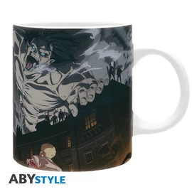 ATTACK ON TITAN - Bögre - 320 ml - S4 key art