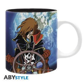 CAPTAIN HARLOCK - Bögre - 320 ml - Harlock &amp; ship