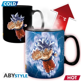 DRAGON BALL SUPER - Hőre változó bögre -460 ml-GokuvsJiren-cardboard