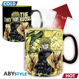 JOJO'S BIZARRE ADVENTURE - Hőre változó bögre - 460 ml - JotaroDio