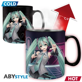 HATSUNE MIKU - Hőre változó bögre - 460 ml - Hatsune Miku - card
