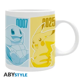 POKEMON - Bögre - 320 ml - Pikachu & Kanto Starters
