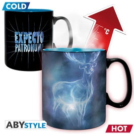 HARRY POTTER - Hőre változó bögre - 460 ml - Patronus - cardboard