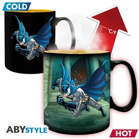 DC COMICS - Hőre változó bögre - 460ml - "Batman & Joker"- cardx