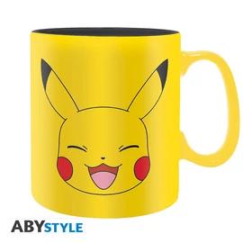 POKEMON - Bögre - 460 ml - Pikachu Face - cardboard bo