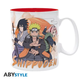 NARUTO SHIPPUDEN - Bögre - 460 ml - Past and present