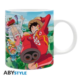 ONE PIECE - Bögre - 320 ml - Luffy & Vegapunk