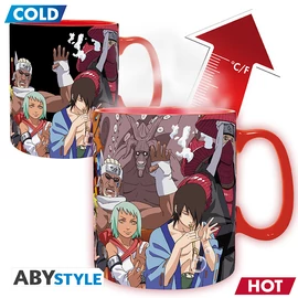 NARUTO SHIPPUDEN - Hőre változó bögre -460ml- Bijû&Jinchûriki -card
