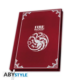 GAME OF THRONES - Prémium A5 Jegyzetfüzet "Targaryen"