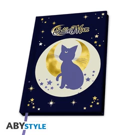 SAILOR MOON - Prémium A5 Jegyzetfüzet "Luna & Artemis"