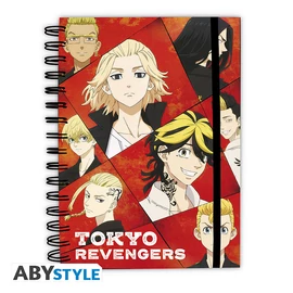 TOKYO REVENGERS -  Jegyzetfüzet A5 Spirale "Revengers"