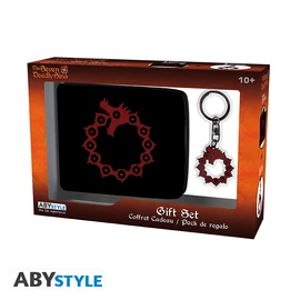 THE SEVEN DEADLY SINS - Pck Pénztárca + Keyring "Emblem"