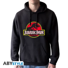 JURASSIC PARK - Kapucnis pulóver - "Logo" man without zip black