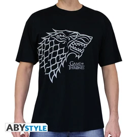 GAME OF THRONES - Póló "Stark" man SS black - basic