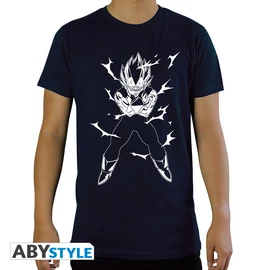 DRAGON BALL - Póló "DBZ/Vegeta" man SS navy - basic