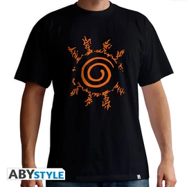 NARUTO SHIPPUDEN - Póló "Seal" man SS black - new fit SEE TEX837