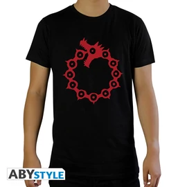 THE SEVEN DEADLY SINS - Póló "Emblems" man SS black- basic