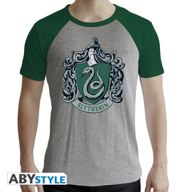 HARRY POTTER - Póló "Slytherin" man SS grey & green - Prémium