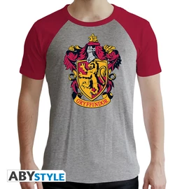 HARRY POTTER - Póló "Gryffindor" man SS grey & red- Prémium