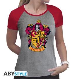 HARRY POTTER - Póló "Gryffindor" woman SS grey & red - Prémium
