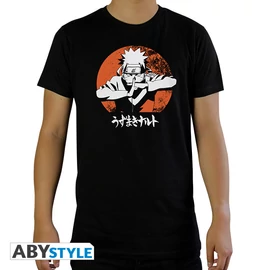 NARUTO SHIPPUDEN - Póló "Naruto" man SS black - basic