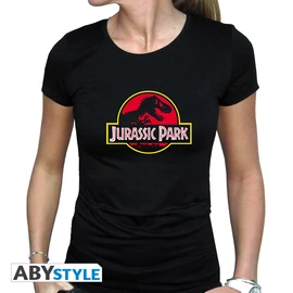 JURASSIC PARK - Póló "Logo" woman SS black