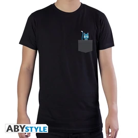 FAIRY TAIL - Póló "Pocket Happy" man SS black - basic