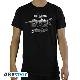 JURASSIC WORLD  - Póló "Survive to a T-Rex" SS black- basic