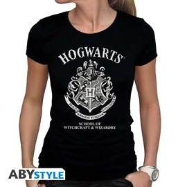 HARRY POTTER - Póló "Hogwarts" woman SS black - basic