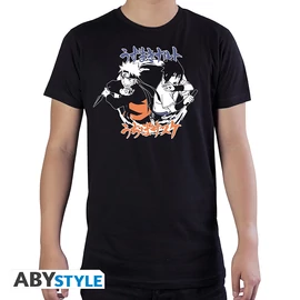 NARUTO SHIPPUDEN - Póló "Naruto & Sasuke" man SS black - basic
