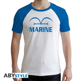 ONE PIECE - Póló "Marine" man SS blue - Prémium