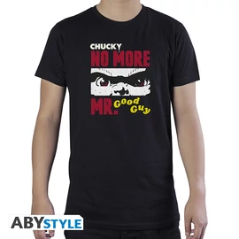 CHUCKY- Póló "No more Mr. Good Guy" man SS black - basic