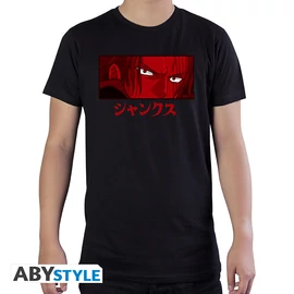 ONE PIECE: RED - Póló  "Shanks" man SS black - basic