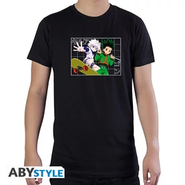 HUNTER X HUNTER - Póló  "Gon & Killua" man SSblack-basic SEETEX834