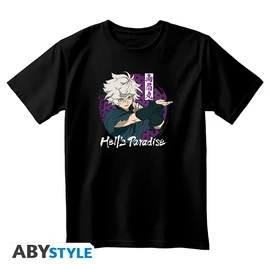 HELL'S PARADISE - Póló unisex black - Gabimaru