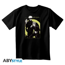 JUJUTSU KAISEN - Póló unisex black - Itadori & Gojo