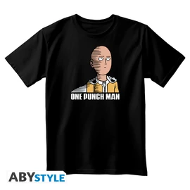ONE PUNCH MAN - Póló unisex black - Saitama Fun