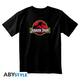 JURASSIC PARK - Póló unisex black - Logo