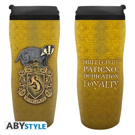 HARRY POTTER - Termosz bögre "Hufflepuff"