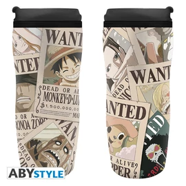 ONE PIECE - Termosz bögre "Wanted"
