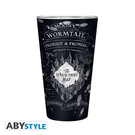 HARRY POTTER - Nagy Pohár - 400ml - Marauder's map - Matte