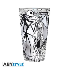 NIGHTMARE BEFORE XMAS - Nagy Pohár - 400ml - Jack &amp; Sally - bo